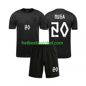Noorwegen Antonio Nusa 20 World Cup Voetbalshirts Kind Uit 2026